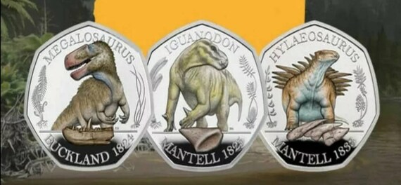Dinosaur 50p Dinosaur 50p