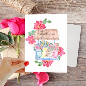 Happy Mother’s Day Flowers Stand