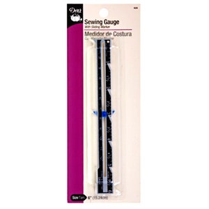 Dritz Sewing Guage with Sliding Marker. Sewing Notions, Quilting Supplies, Ruler