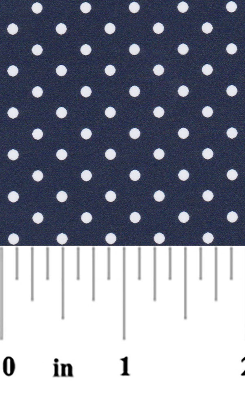 a ruler with white dots on a dark blue background