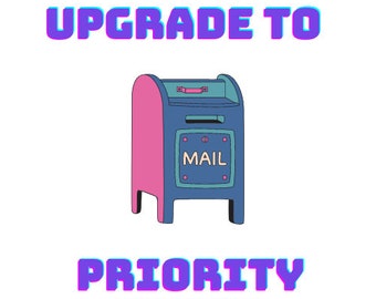 Upgrade Shipping to Priority Mail 1-3 Day plus Insurance