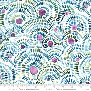 サンシャインソウル クールブリーズ 8470-11、Moda Fabrics、キルティングコットン100%
