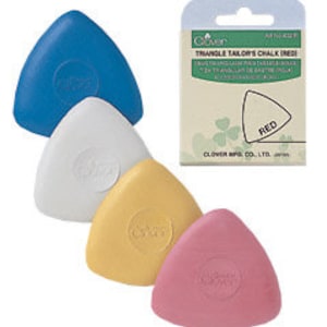 Triangle Tailors Chalk,Sewing Fabric Chalk and Fabric Markers for Quilting, Sewing Supplies Accessories (10Pcs)