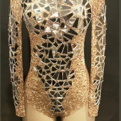 Gold Mirror Bodysuit