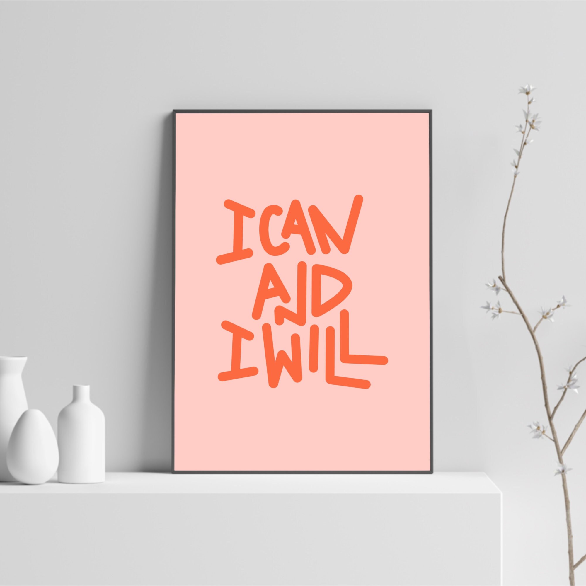 Custom Personalised Quote Wall Art Illustration / Art Etsy