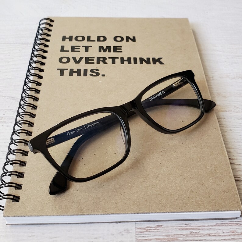 Funny Spiral Notebook Hardcover Journal Coworker Gift Etsy