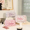 Embroidered Makeup Bag with Name, Bridesmaids Gift, Personalized Flower Makeup Bag for Girl, Bridal Gift, Travel Organizer, Christmas Gift product logo