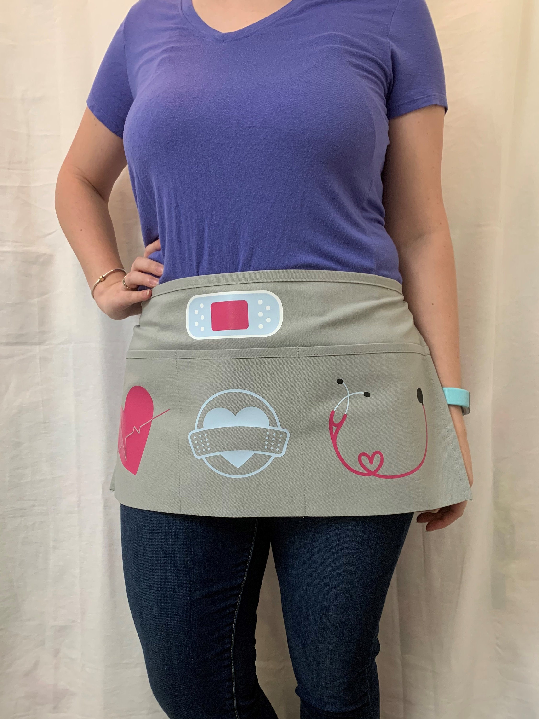 Personalized School Nurse Apron Etsy