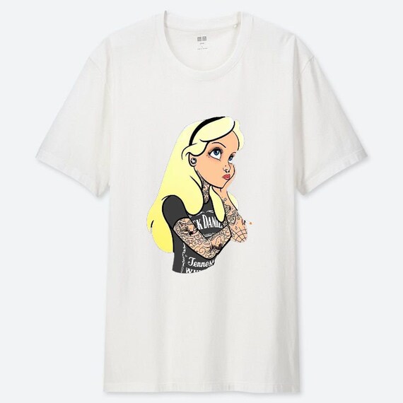 Download Goth Cinderella Disney Princess Tattoo Design Custom Graphic Etsy