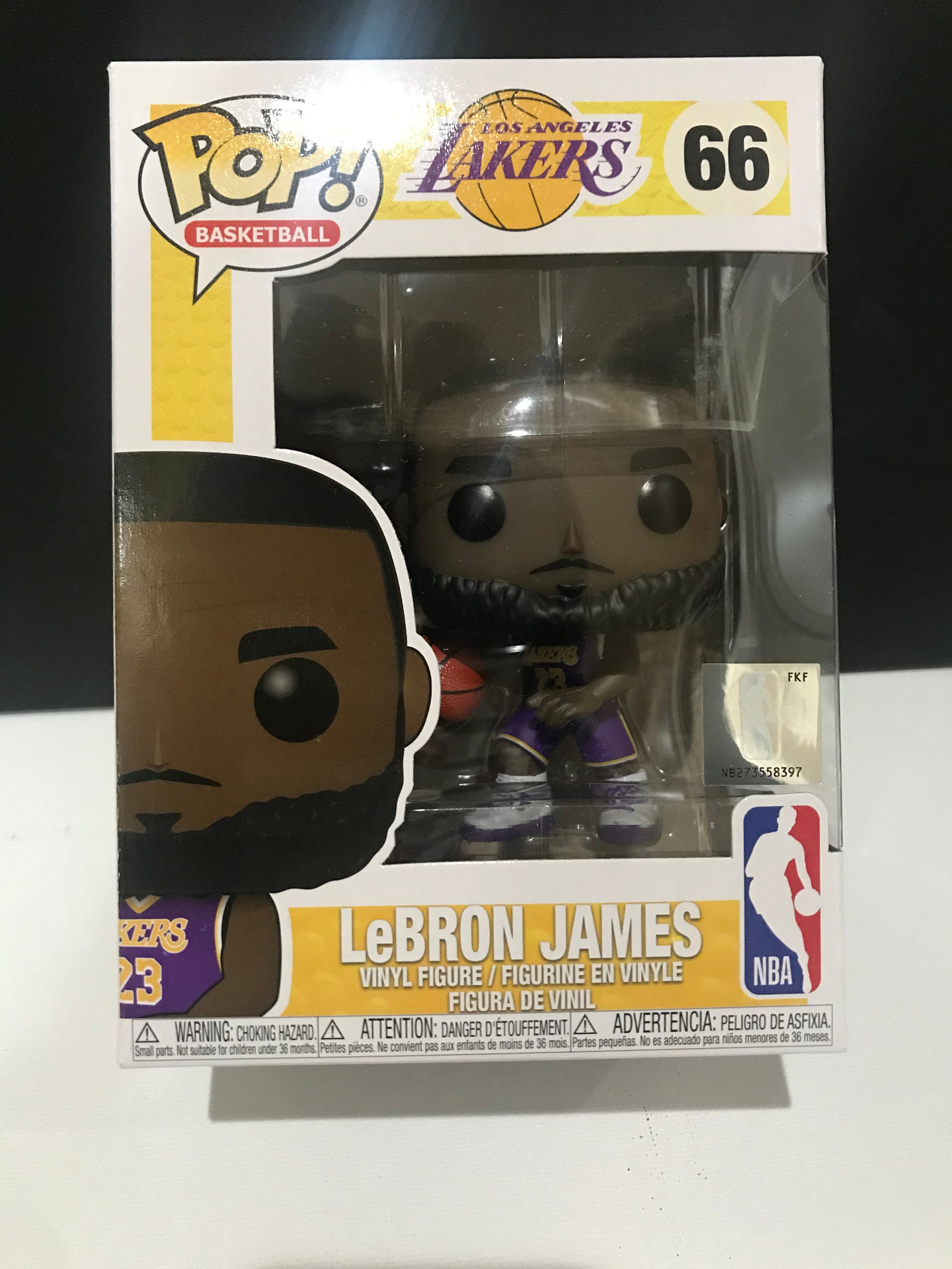 LeBron James Los Angeles Lakers Association Edition Player Figure