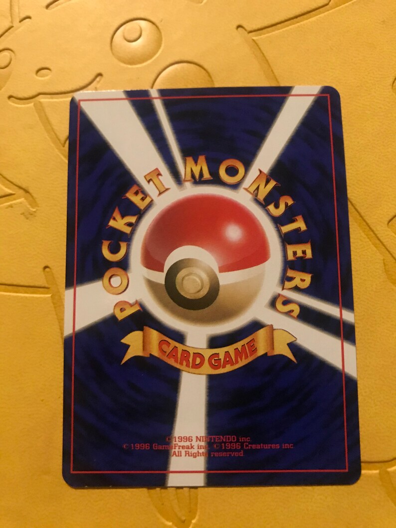 Pokemon Pocket Monster Card Game Japanese Krabby 098 Etsy