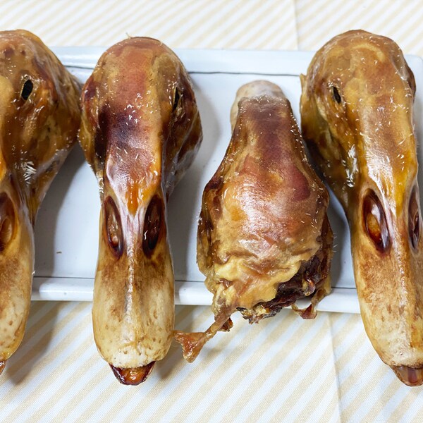 Dehydrated Duck Heads for Dogs Etsy