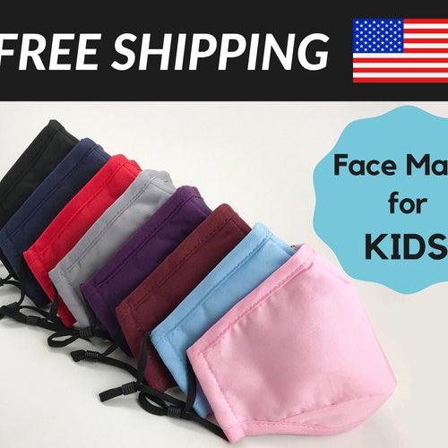 Denim Face Mask Filter Pocket Nose Wire Washable Adjustable Etsy