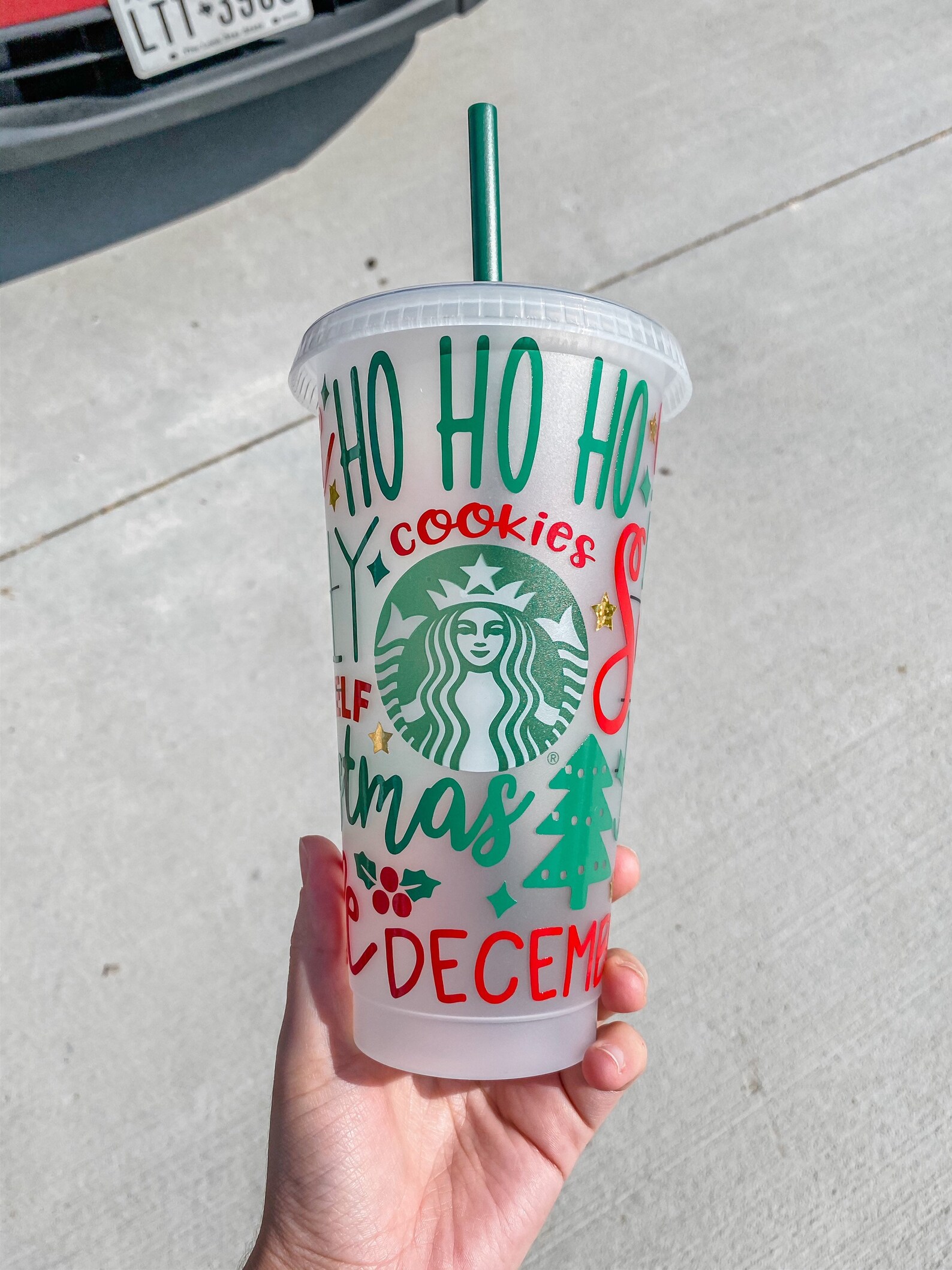 Tema de Navidad Starbucks Cup Holiday Gift Tumbler Christmas Etsy