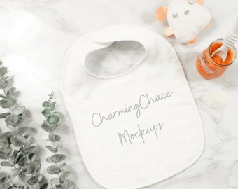 Download Baby Bib Mockup Etsy