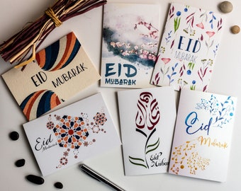 Eid Mubarak - Greeting Card - High Quality - Unique Designs