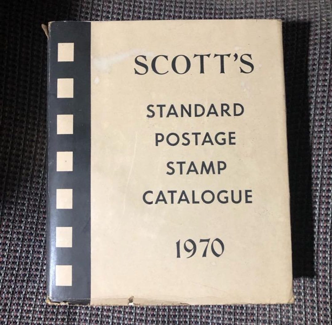 Scotts Standard Postage Stamp Catalogue 1970 Hardcover Volume 2 Etsy