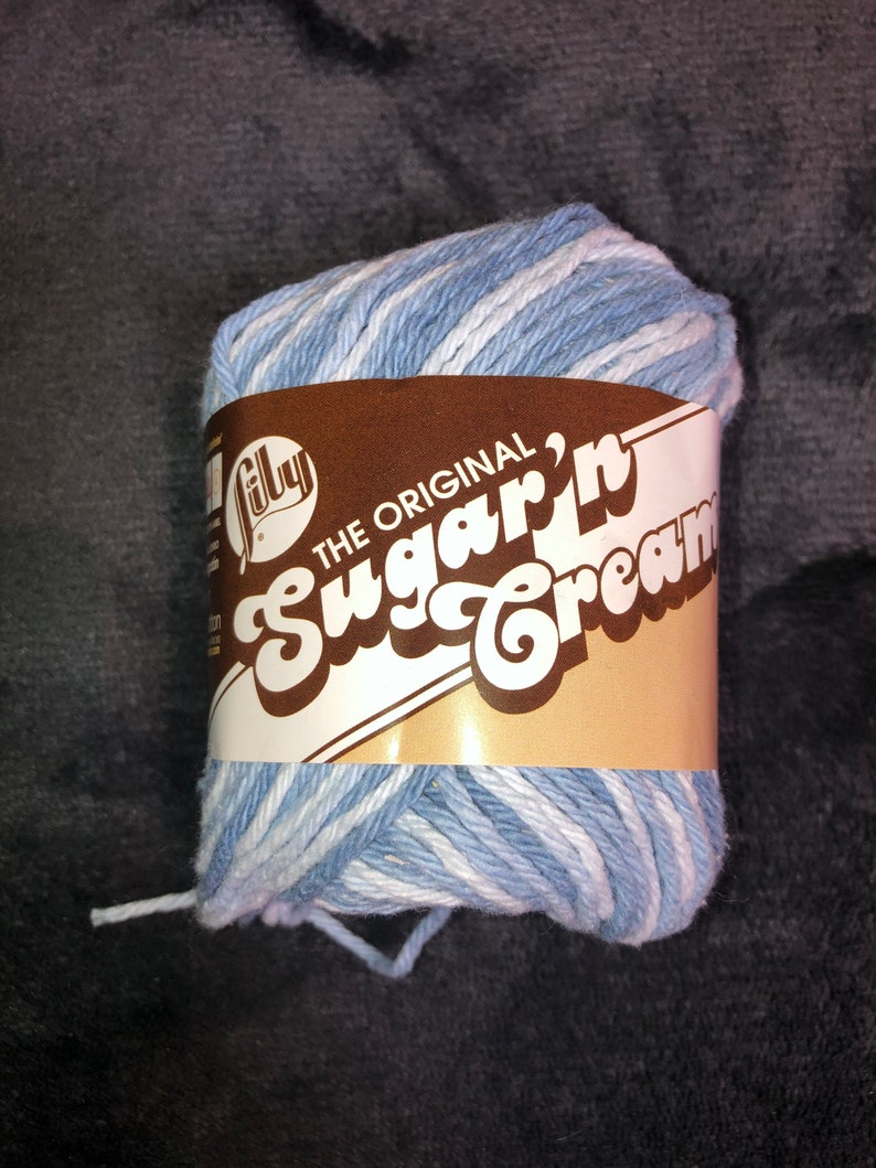 Lily the Original Sugar N Cream Yarn PF Etsy
