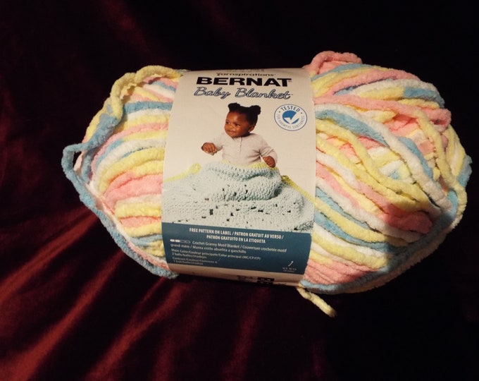 Bernat Baby Blanket Yarn Pitter Patter Etsy