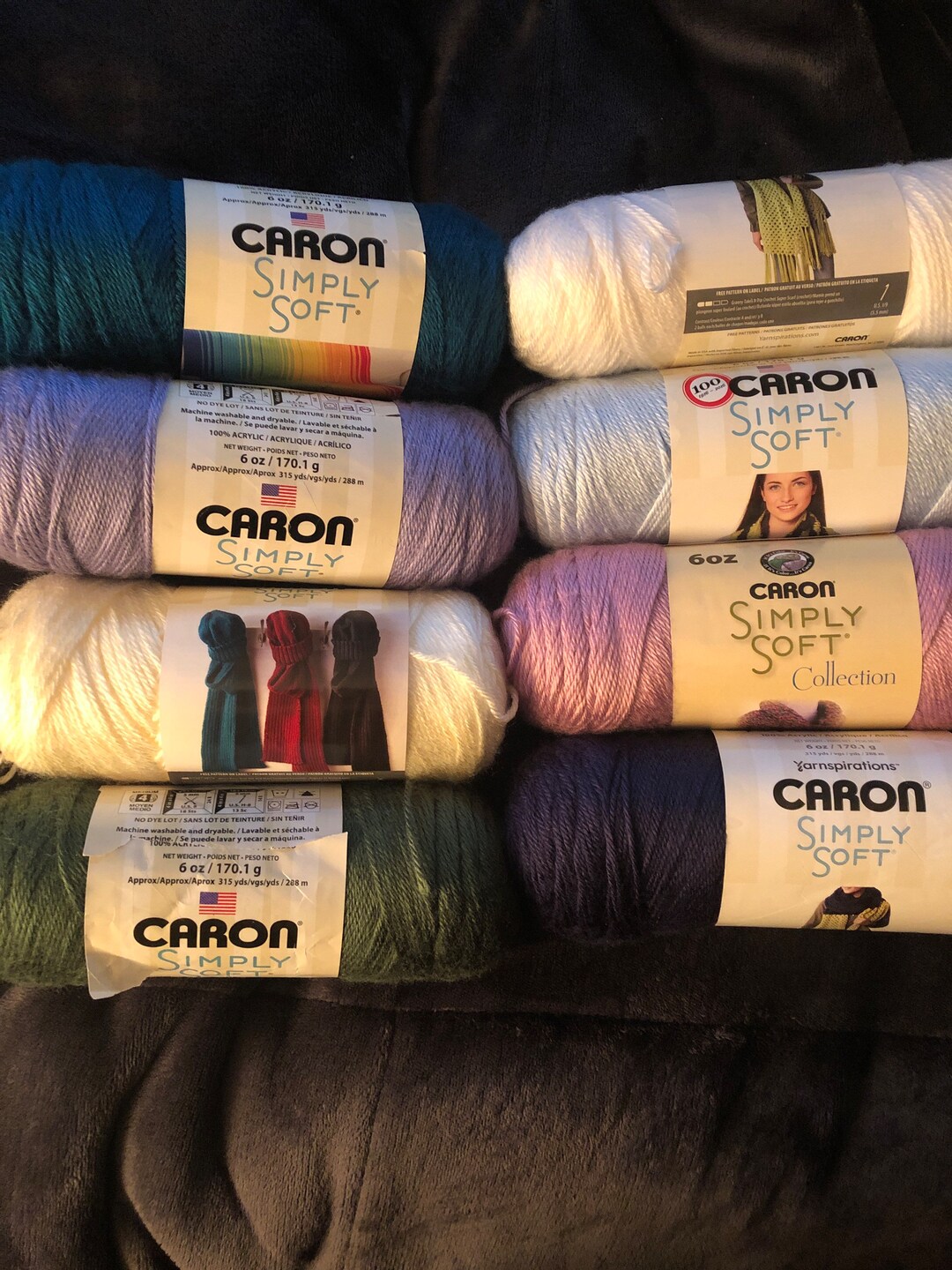 Caron Simply Soft Yarnspirations 6oz PF Etsy