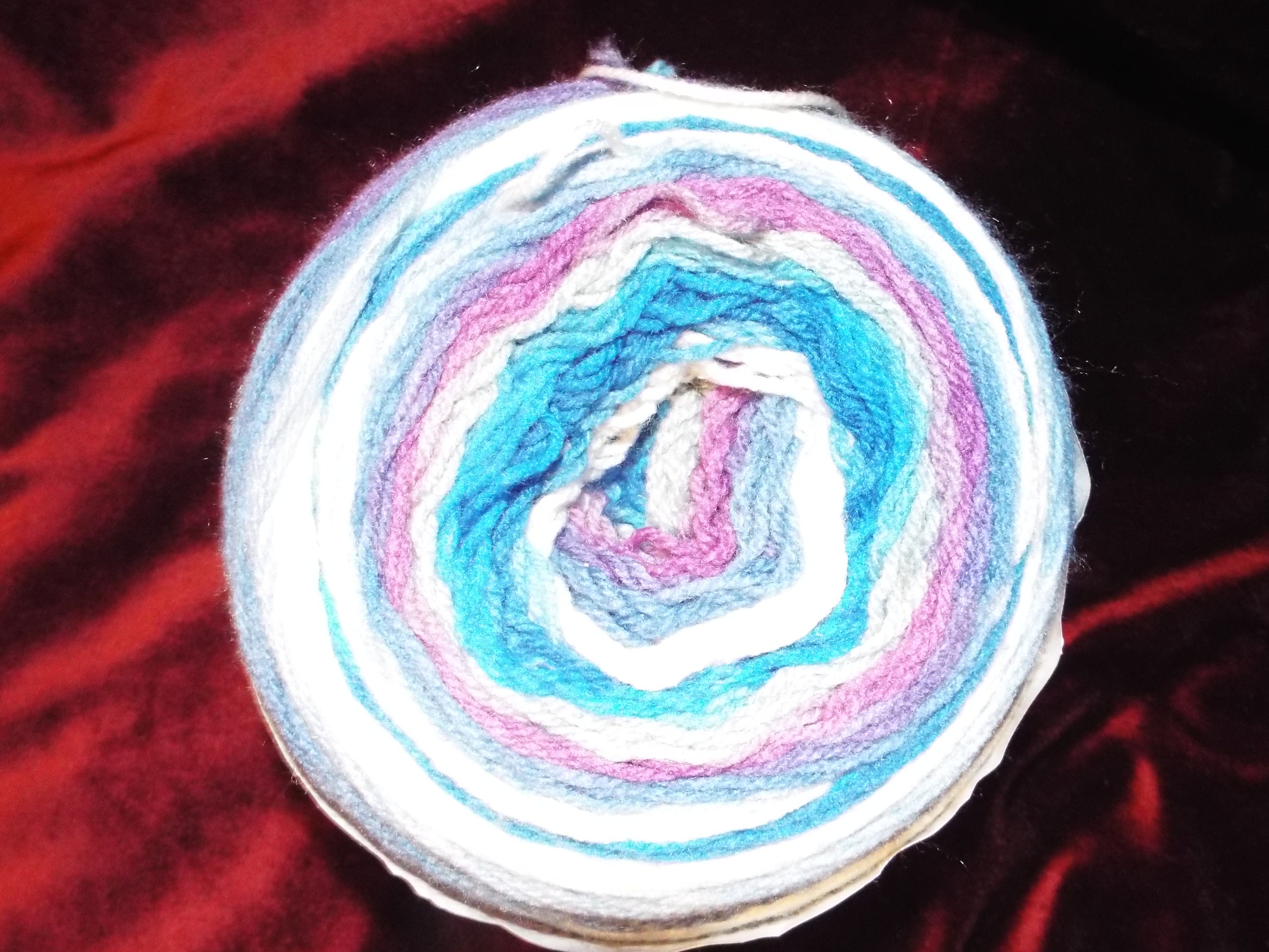 Caron Skinny Cake Blueberry Pudding Yarn Etsy