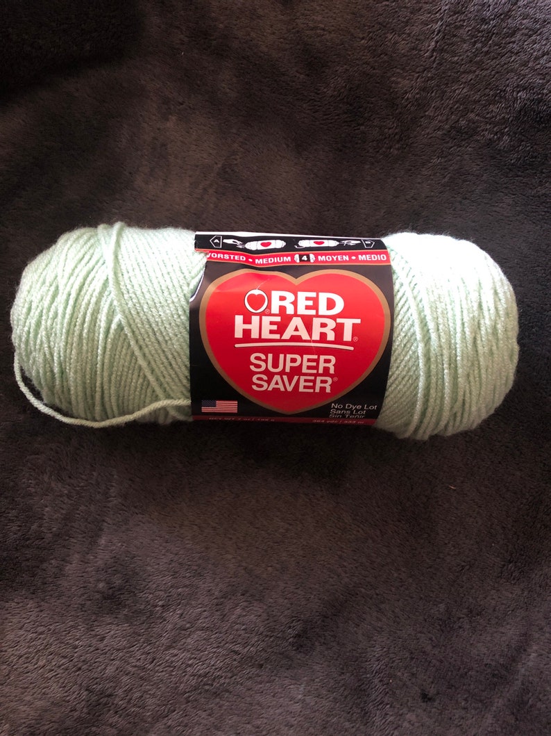 Red Heart Super Saver Worsted Yarn Etsy
