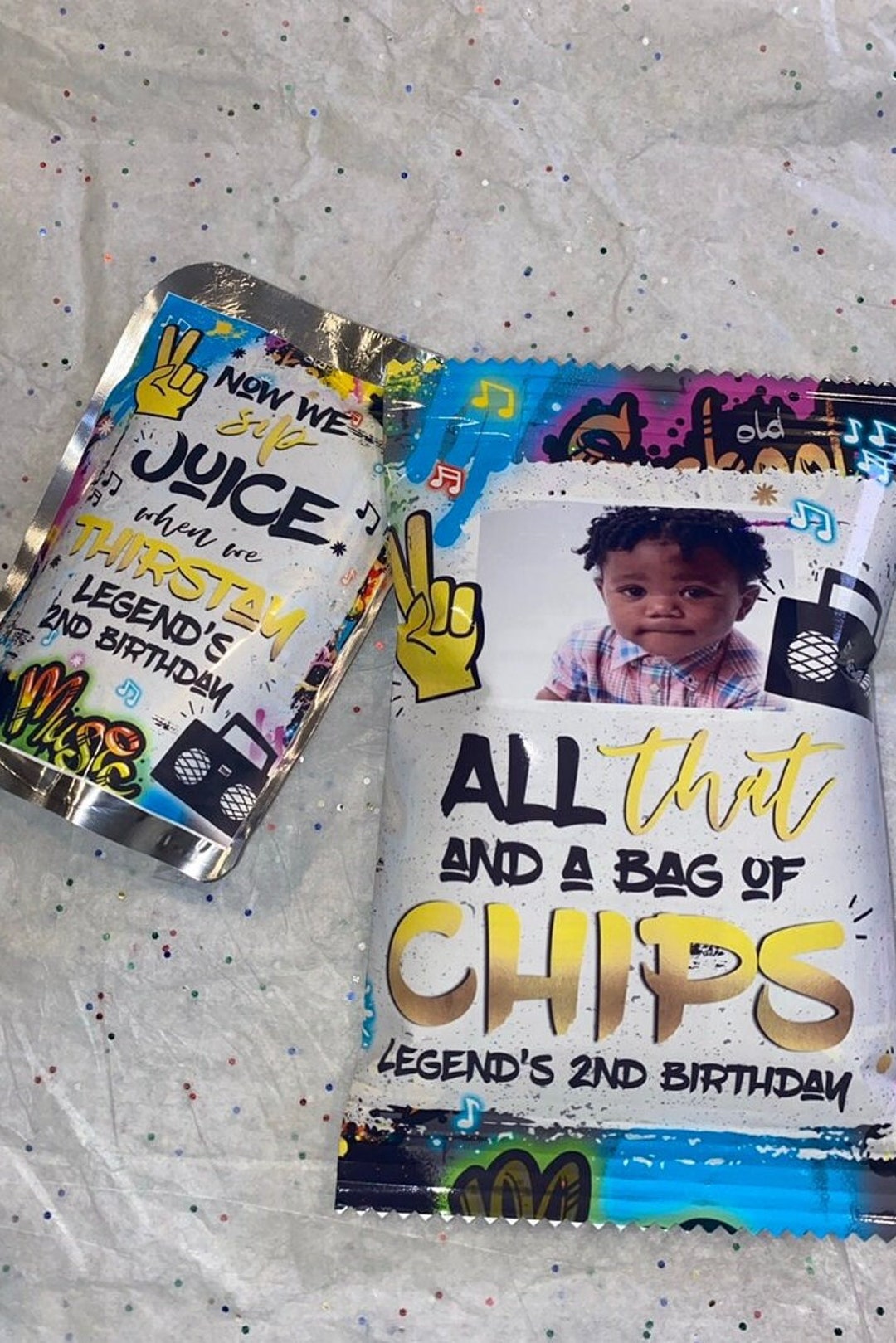 Custom Labels for Juice Pouches and Water Bottles Etsy