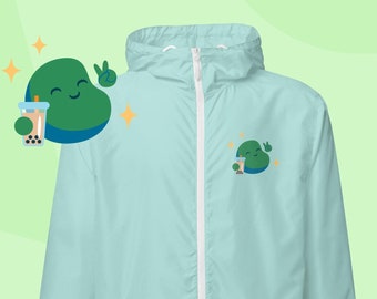 Boba is Life | Lightweight Zip up Hoodie Windbreaker Jacket