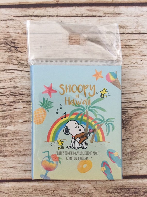 Snoopy Tsum Tsum Mini Sticky Note Set Etsy