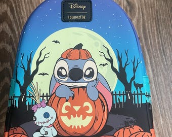 Loungefly Stitch Halloween Backpack