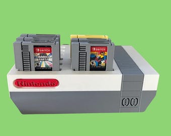 3D Printed NES Switch 2 Cartridge Holder - Retro Nintendo Dock W