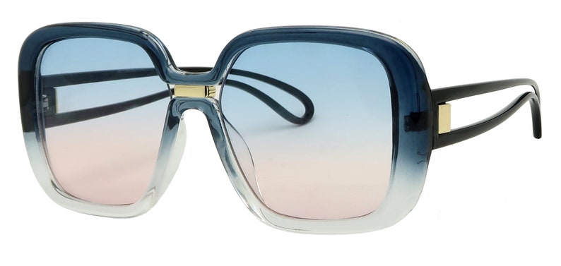 Oversized Square Plastic Sunglasses