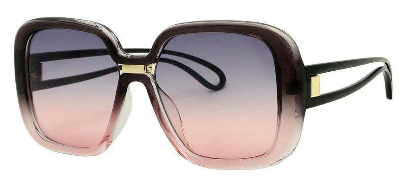 Oversized Square Plastic Sunglasses