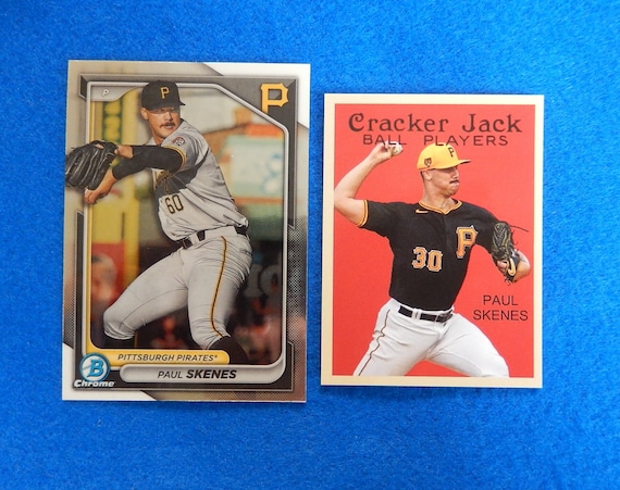 rare 2024 baseball cards Topps Finest Hobby Box RL Sports 3/27/24 2024 Topps Big League Baseball makes its triumphant return with all Lot of 2 PAUL SKENES