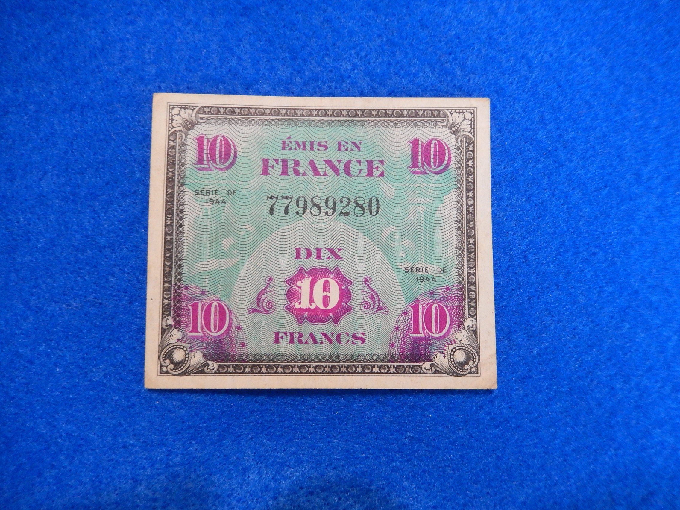 2 Francs 1944 - Etsy