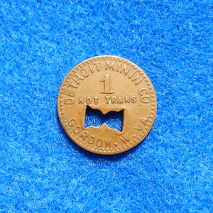 Coal Scrip Token: Dixport Coal Co., Cinco West Virginia, 1 cent token, Vintage