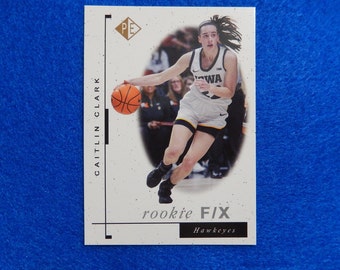 Caitlin Clark 2023 Rookie F/X Prospector's Edge Basketball Card RC, Near Mint