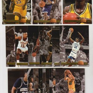1993 Classic Basketball 20 Rookie Draft Picks Cards Special Bonus Set, Near Mint, Shaq, Webber, Hardaway +