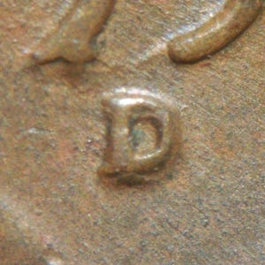 Error Coin: 1951D/D Lincoln Wheat Cent RPM Repunched Mint Mark