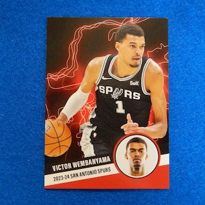 Victor Wembanyama San Antonio Spurs Rookie Card by Hot Shot Prospects, Near Mint