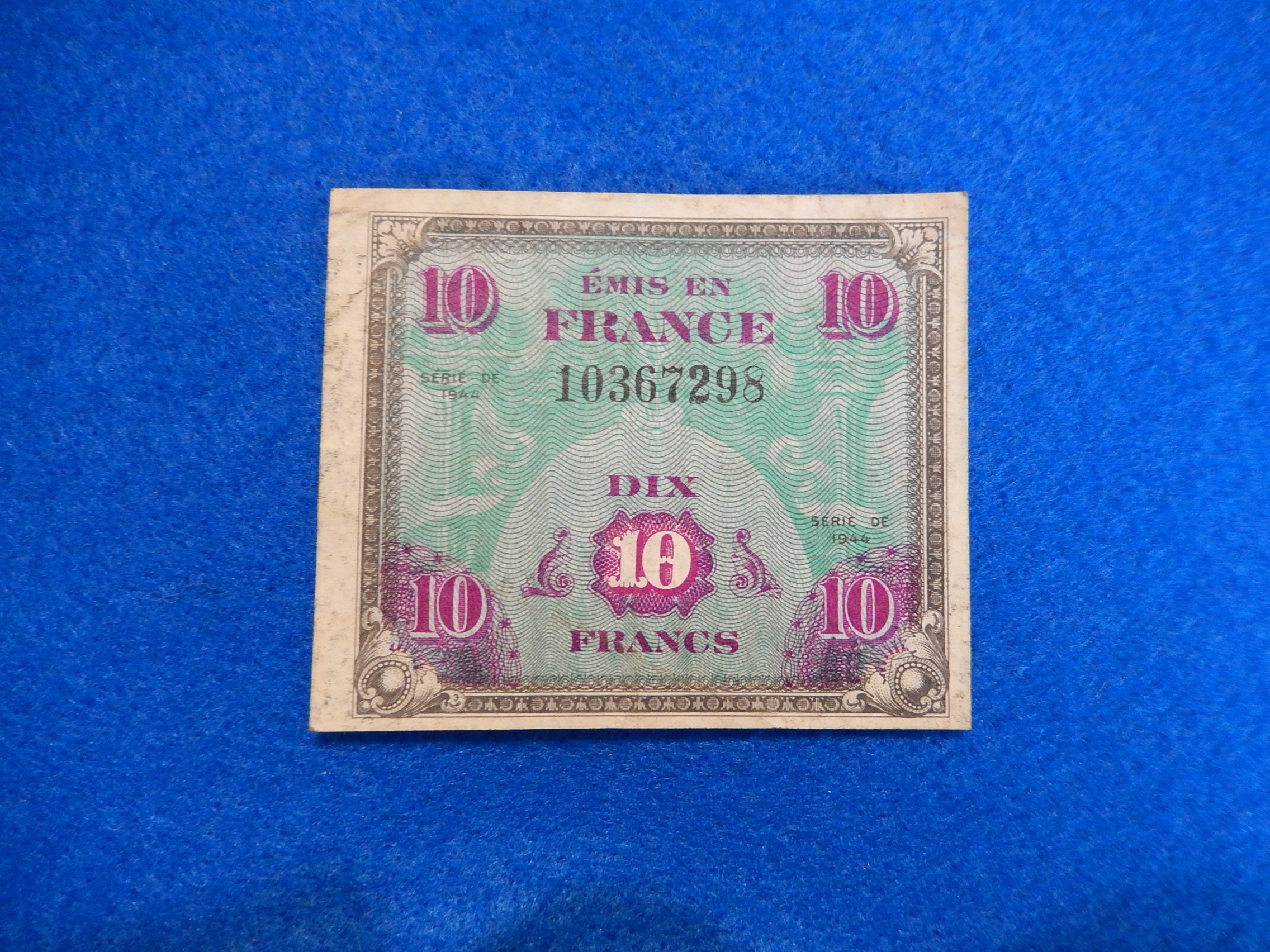 2 Francs 1944 - Etsy