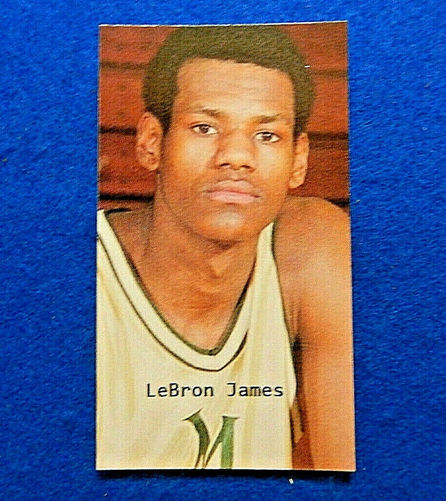LEBRON JAMES High School 1999 Rookie Basketball Card, Near Mint - Etsy