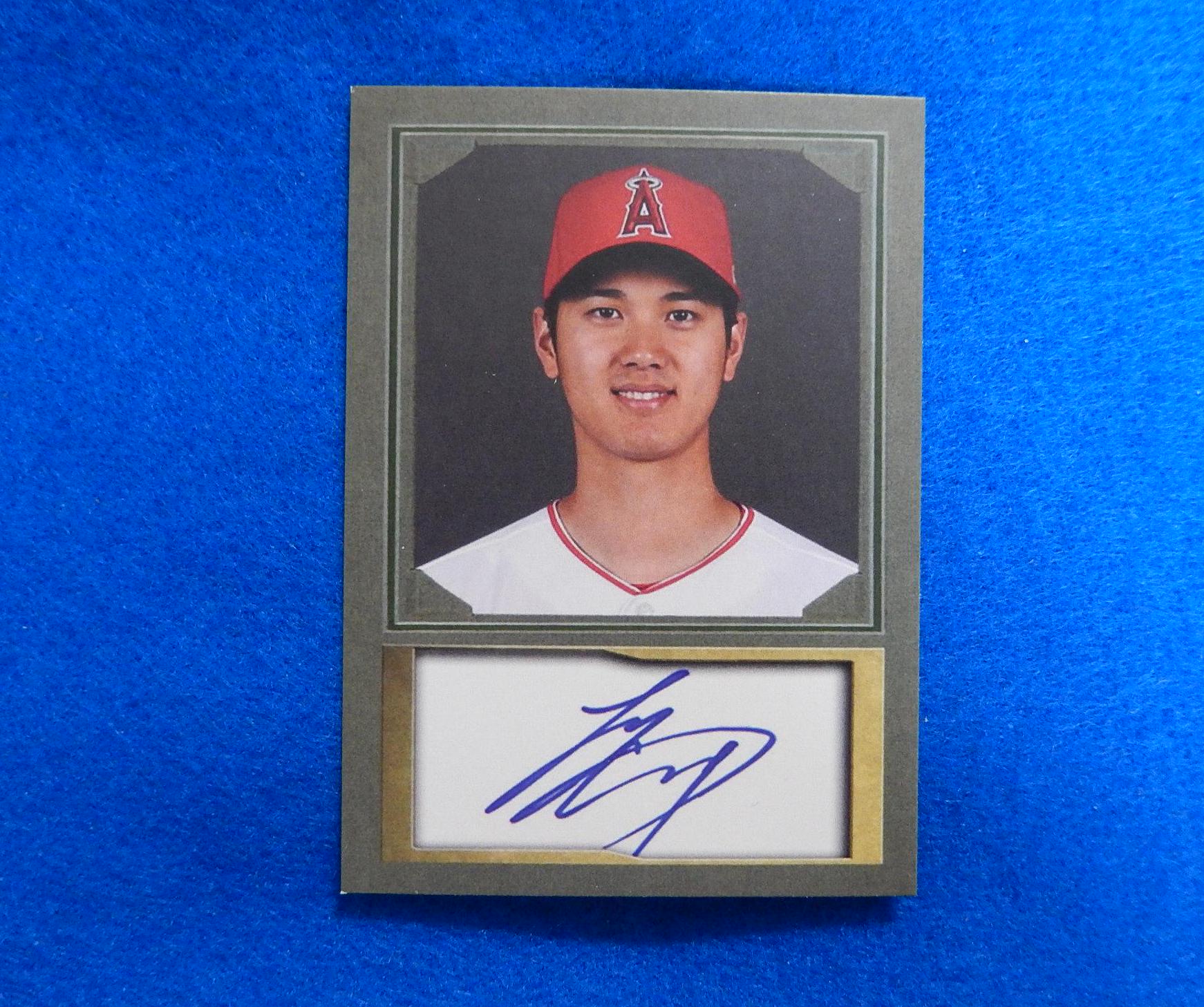 SHOHEI OHTANI D. Gordon Rookie Promo Card, Facsimile Autograph
