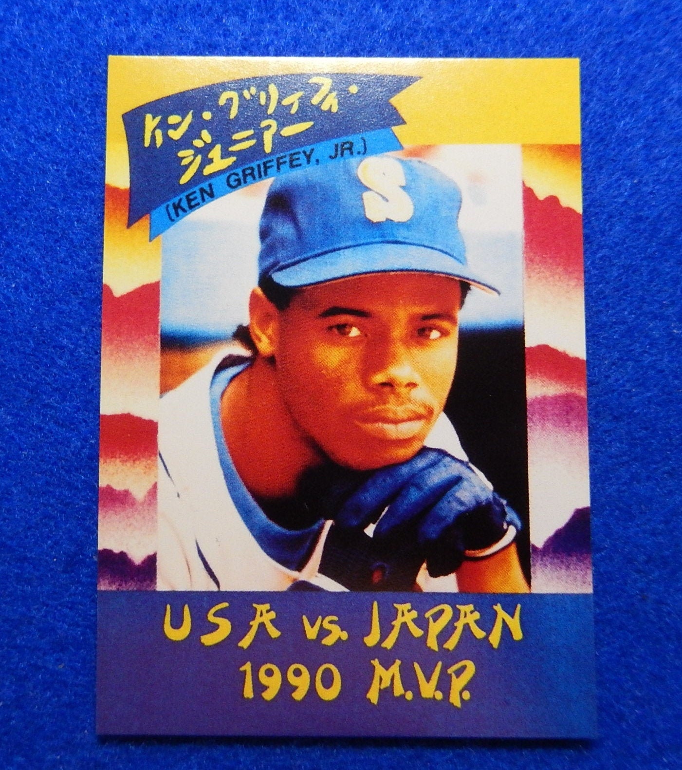 ケン・グリフィー・ジュニア　MLB ベースボールカード　Post 1990年 1990 U.S. Playing Card Ken Griffey, Jr All-Star Jack of