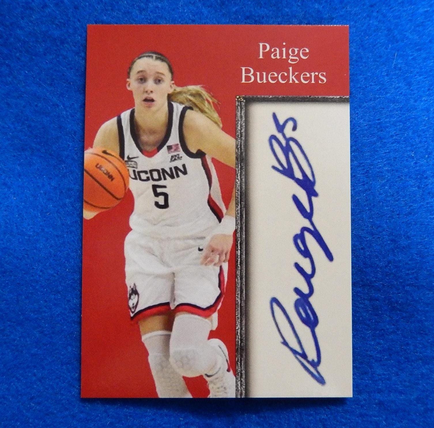 PAIGE BUECKERS, Rookie 2024 Basketball Card, Facsimile Autograph 