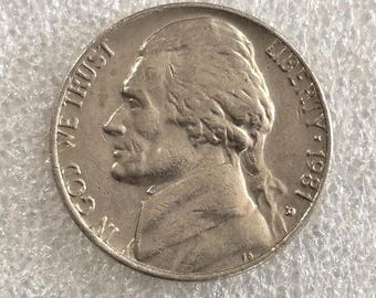 Error Coin: 1981D/D Jefferson Nickel RPM Repunched Mint Mark