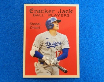 Shohei Ohtani Cracker Jack Dodgers 2024 Baseball Card #53, Near Mint