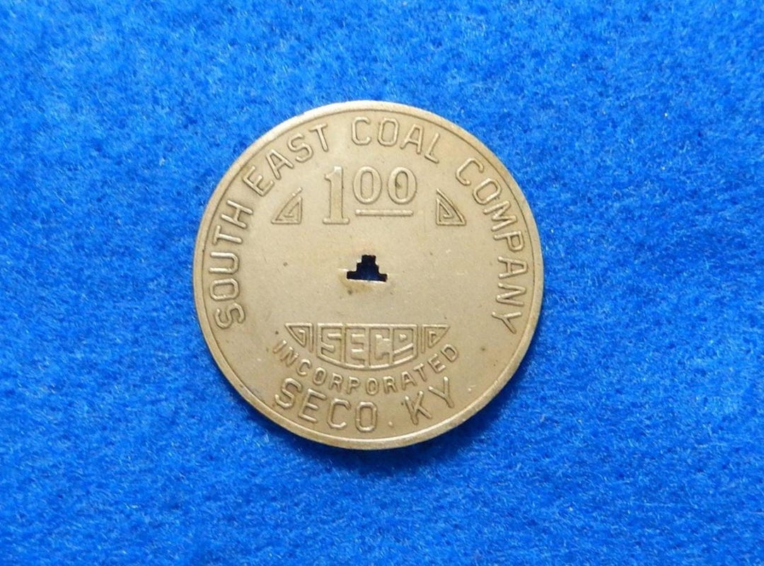 Coal Scrip Token: South East Coal Co., SECO, Kentucky - One Dollar
