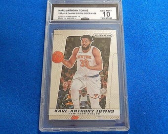 Karl-Anthony TOWNS 2024-25 Panini Prizm Deca  #166 CCG 10
