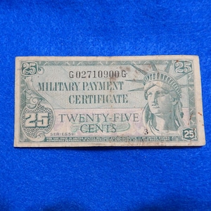 Military Payment Certificate - Etsy